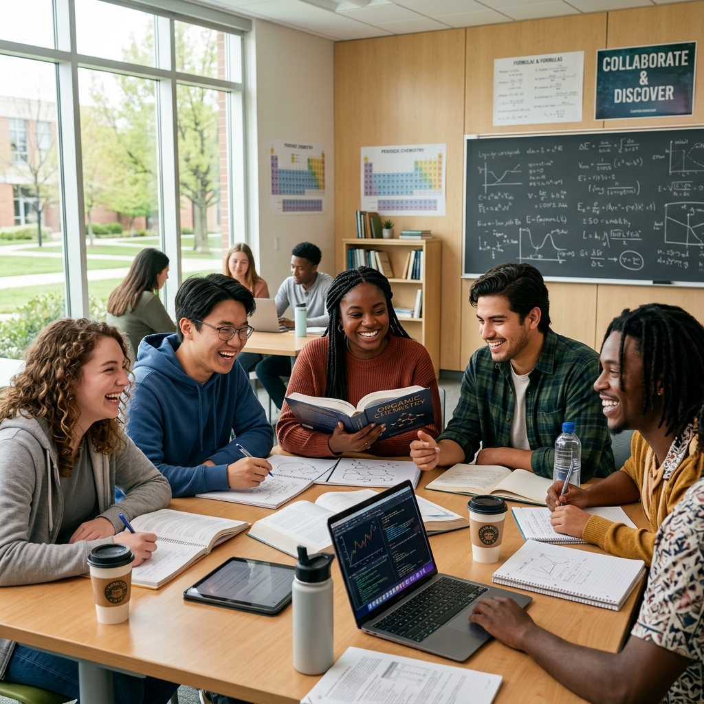 Students in classroom